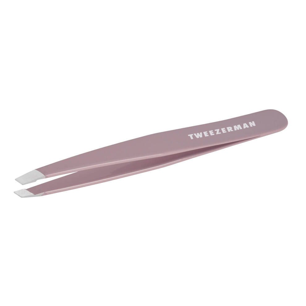 Tweezerman Exclusive Purple Wisteria Slant Tweezer - Hair Removal Tweezers  Stainless Steel