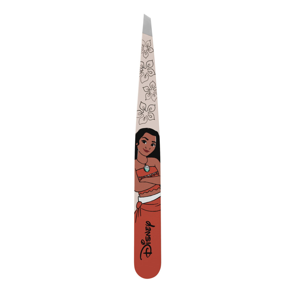 Tweezerman Moana Slant Tweezer - Eyebrow Tweezers for Women and Men