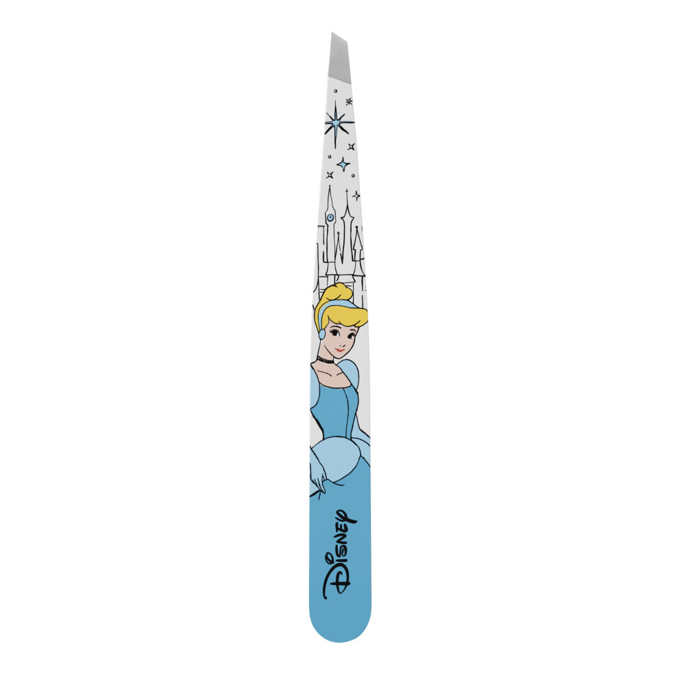 Tweezerman Cinderella Slant Tweezer - Eyebrow Tweezers for Women and Men