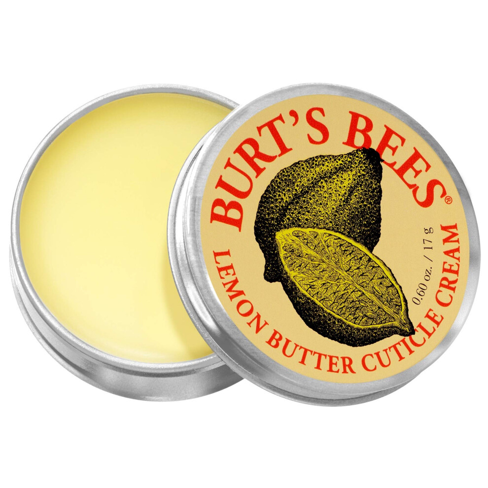 Burt's Bees 100% Natural Lemon Butter Cuticle Cream - 0.6 Ounce Tin