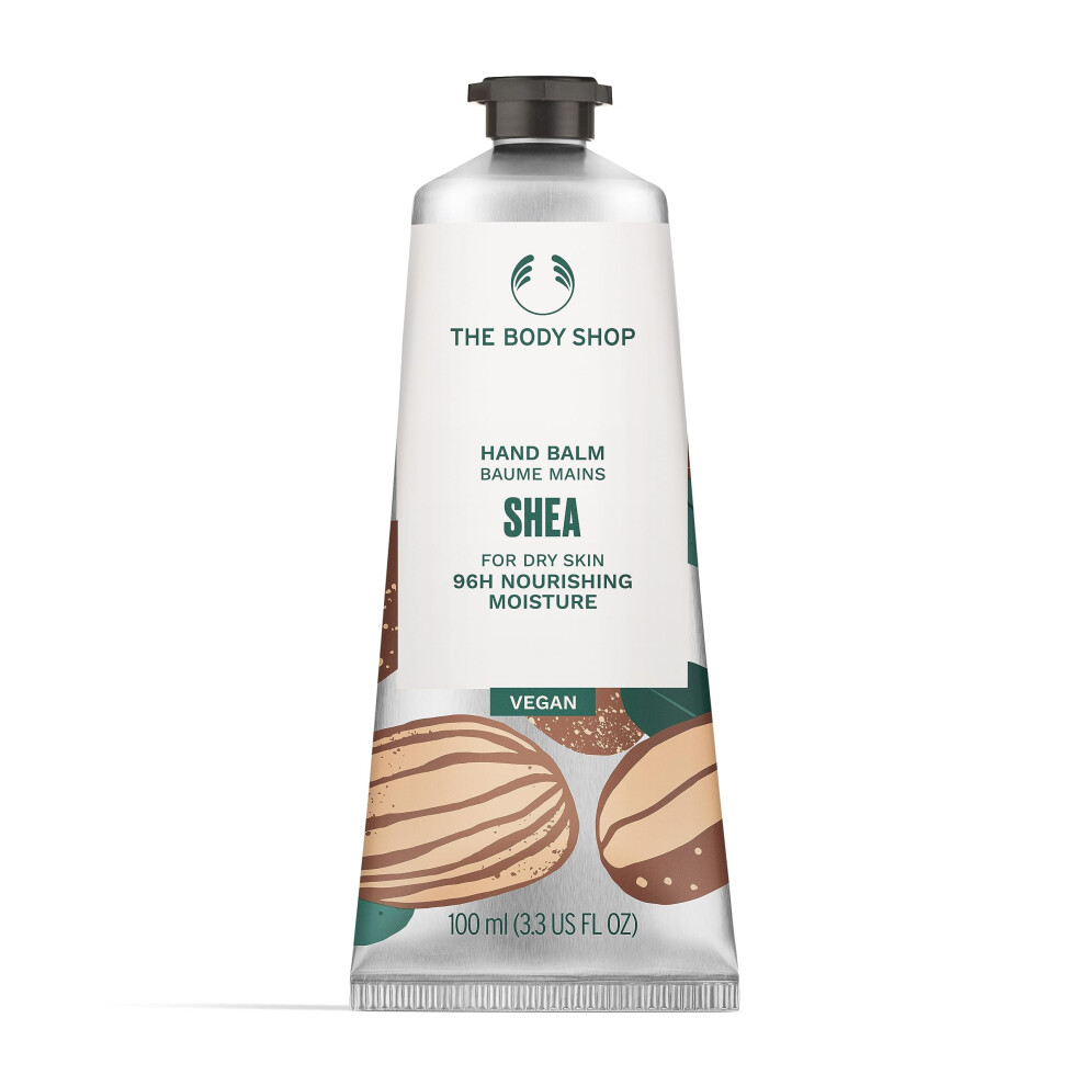 The Body Shop Shea Hand Balm - For Dry Skin - Vegan - 3.3 Fl Oz