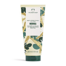 The Body Shop Moringa-Krperlotion  hautweichmachende Feuchtigkeit fr normale bis trockene Haut, vegan  6,7 Fl Oz