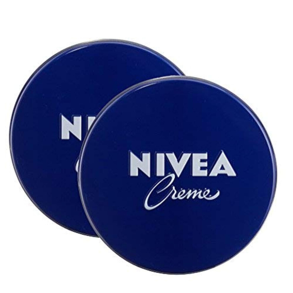 Genuine Authentic German Nivea Creme Cream 250 ml 8.45 Ounces (Pack of 2)