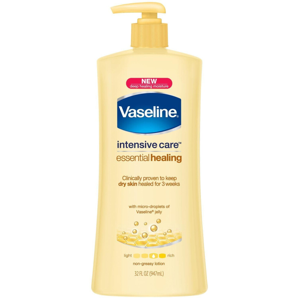 Vaseline Intensive Care Essential Healing Lotion - 32 oz