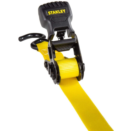 STANLEY STANLEY S10002 Μαύρο/Κίτρινο 1" x 10' Ιμάντες Στήριξης - 500 lb Ασφαλές Φορτίο / 1,500 lbs Αντοχή 2