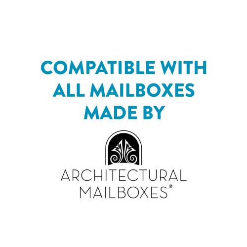 Architectural Mailboxes UMBS0B06AM Monteringsbräda, Stål, Ingen storlek, Svart 1