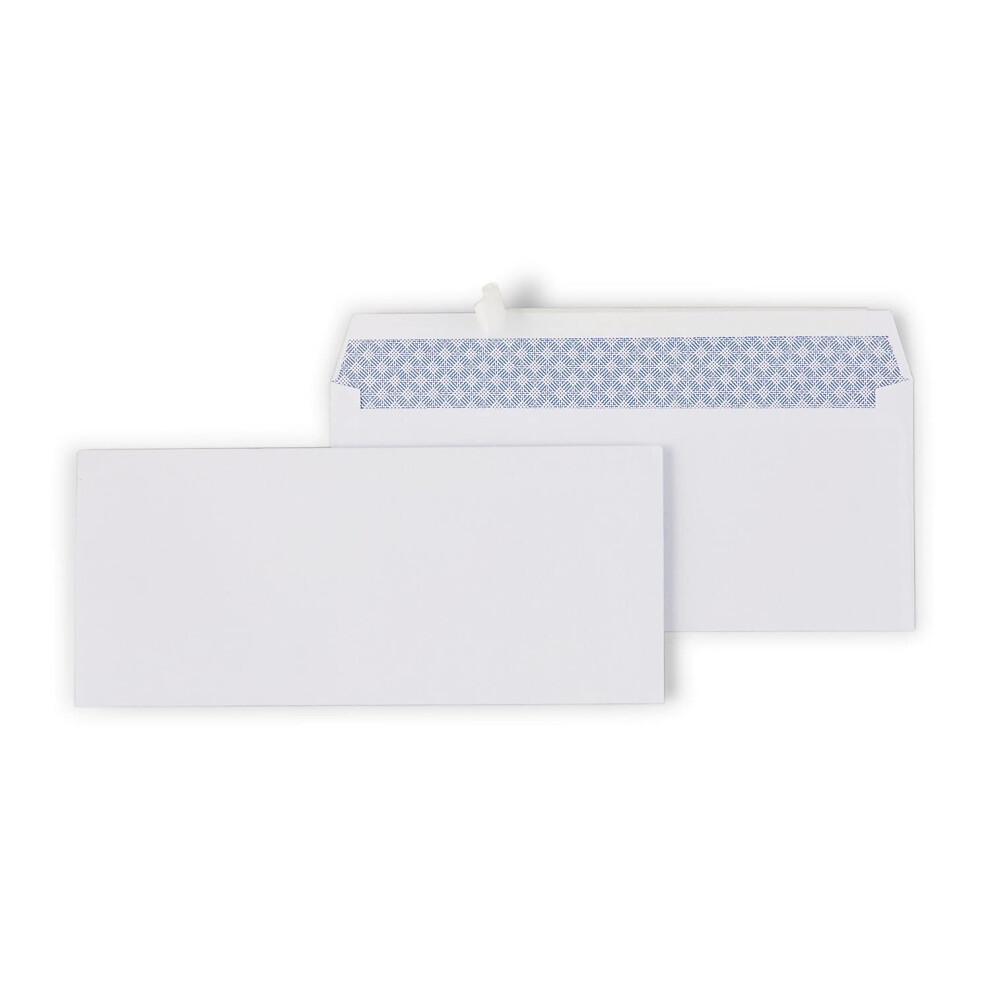 Staples 787385 Easyclose Security Tint #10 Envelope 4-1/8-Inch X 9-1/2-Inch White 500/Bx