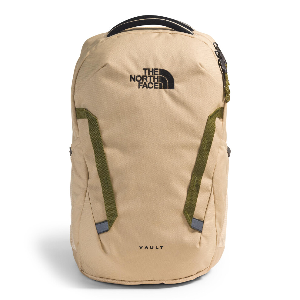 THE NORTH FACE Vault Everyday Laptop Backpack  Khaki Stone/TNF Black  One Size