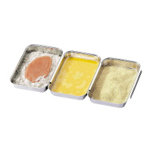 Küchenprofi RVS Paneer Set, Geen Rommel, Overlappende Paneer Schalen, Set van 3