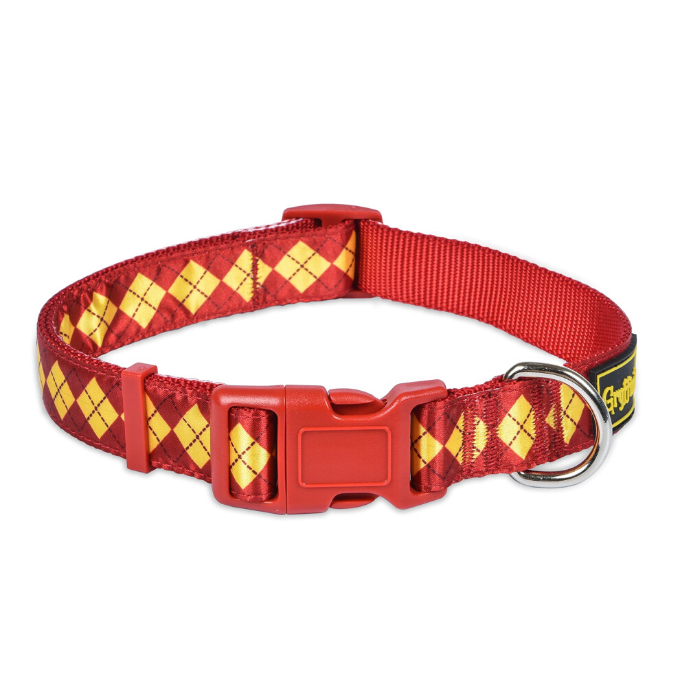 Harry Potter Gryffindor Dog Collar in Size Small| Small Dog Collar  Harry Potter Dog Collar | Harry Potter Dog Apparel & Accessories for Hog