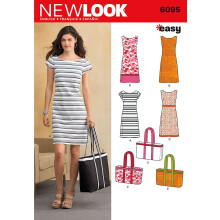 New Look U06095A Teskni za wykrojem do szycia sukienek