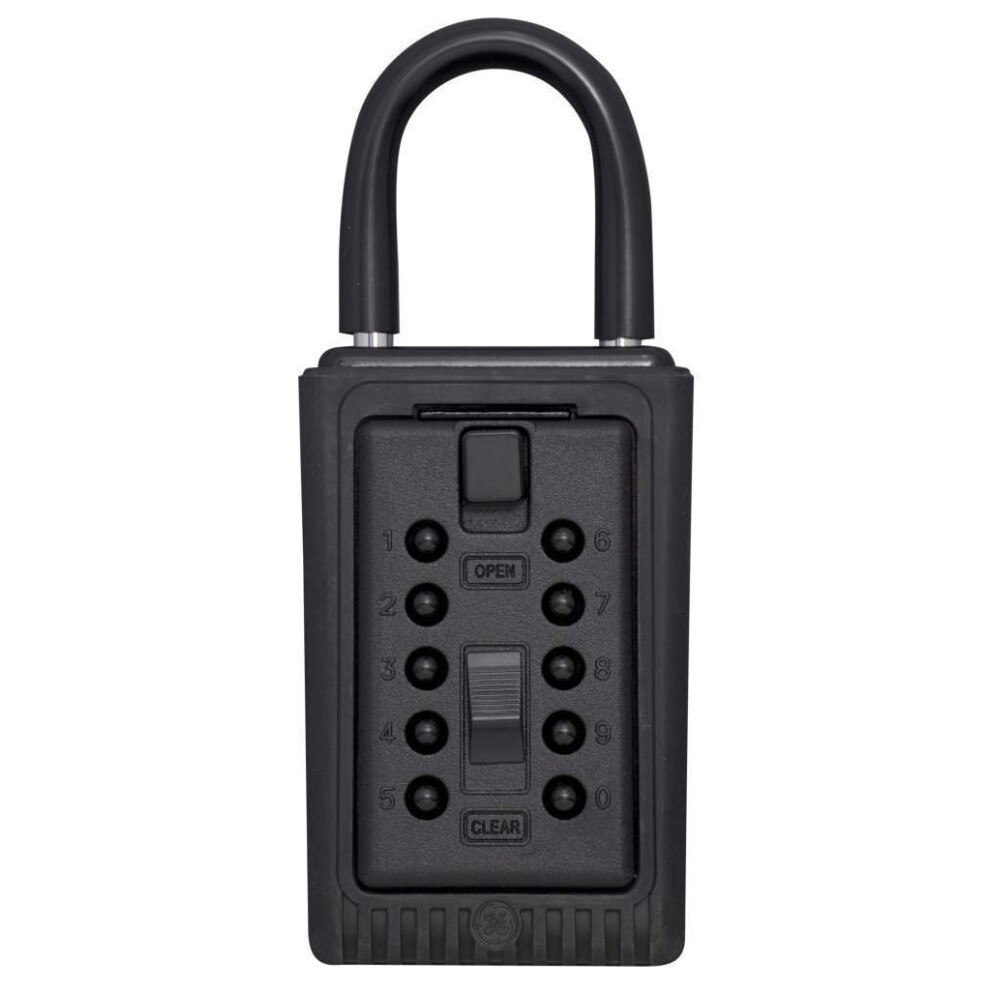 Kidde AccessPoint 001406 KeySafe 3-Key Portable Push Button Key Safe Box  Black