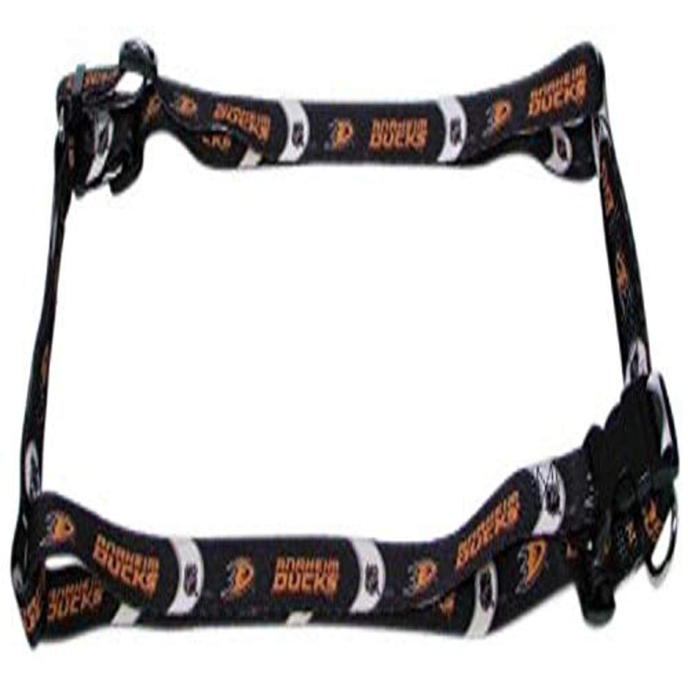 Hunter MFG 3/4-Inch Anaheim Ducks Adjustable Harness  Medium