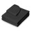 Ensemble de Draps en Microfibre pour Table de Massage Saloniture - Noir 2