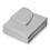 Ensemble de Draps de Table de Massage Microfibre 3 Pièces Saloniture - Couverture de Lit de Beauté Premium - Gris Clair 2