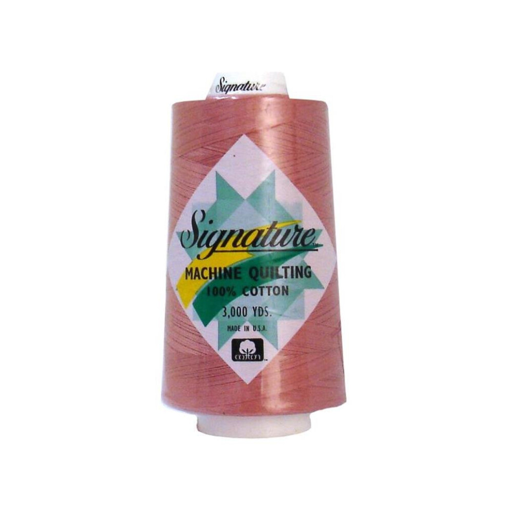 Signature Thread Signature Ctn 3000yd Victorn Rose 100% Cotton Quilt Thread 3000 VictornRose