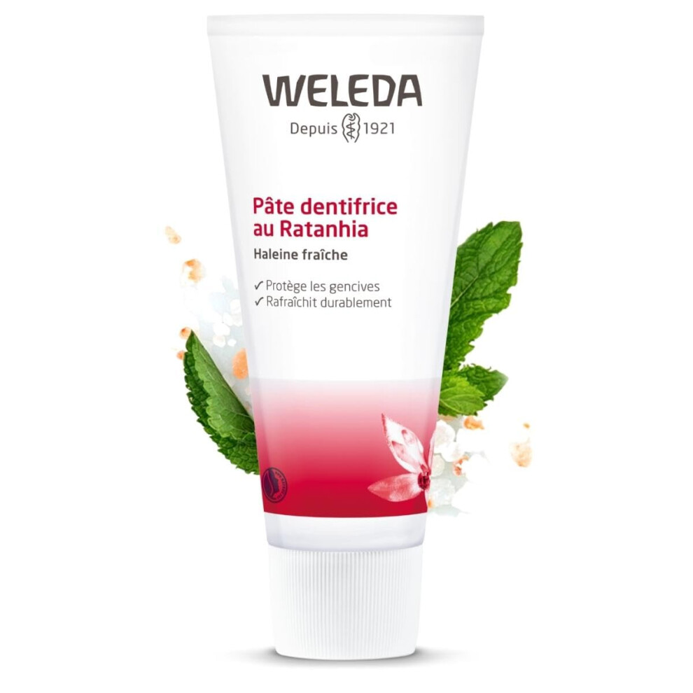 Weleda: Ratanhia Toothpaste  2.5 oz