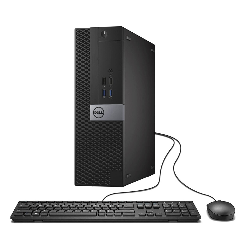 Dell Optiplex 3050 SFF Desktop PC  Intel i5-6500 3.2GHz 4 Core  16GB DDR4  256GB SSD  WiFi  DVD-RW  Win 10 Pro  Keyboard  Mouse (Renewed)