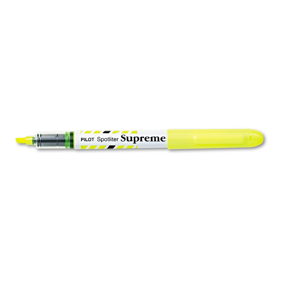 PILOT 16008 Liquid-ink Highlighter  Chisel Point  1DZ  Yellow Ink