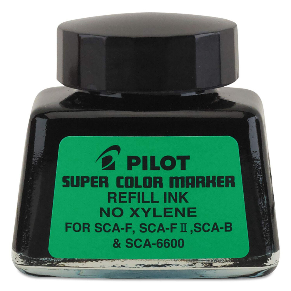 Pilot 48500 Jumbo Marker Refill Ink  For Permanent Markers  1 oz Ink Bottle  Black