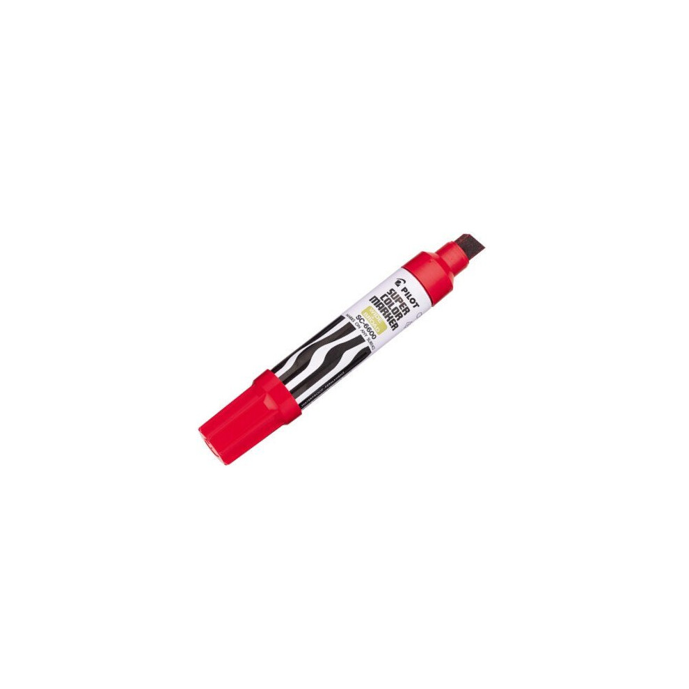 Pilot Pen 43300 Jumbo Permanent Marker - Red (SC6600-RED)