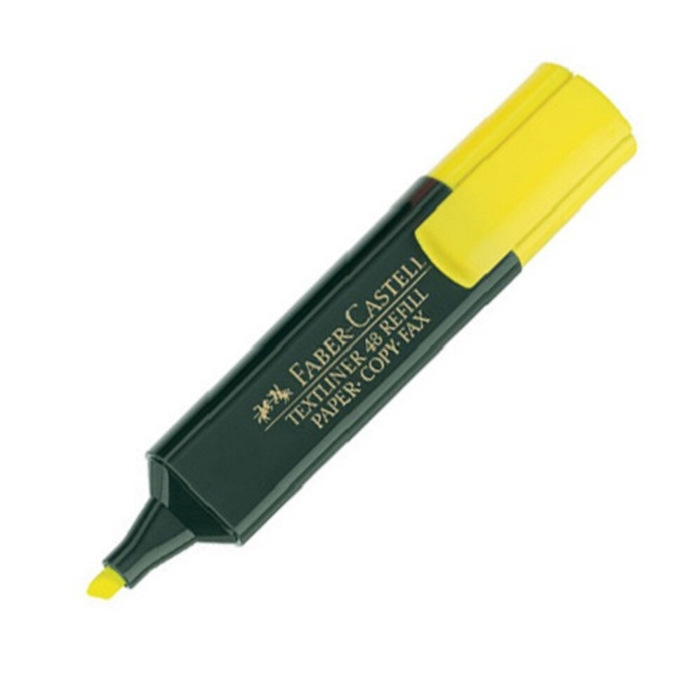 Faber-Castell Classic Textliner - Pack of 5  Yellow