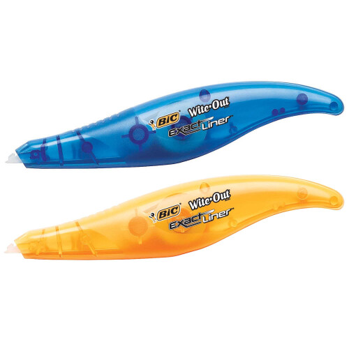 BIC BIC Wite-Out Exact Liner Correctietape, Wit, 2-Stuks 1