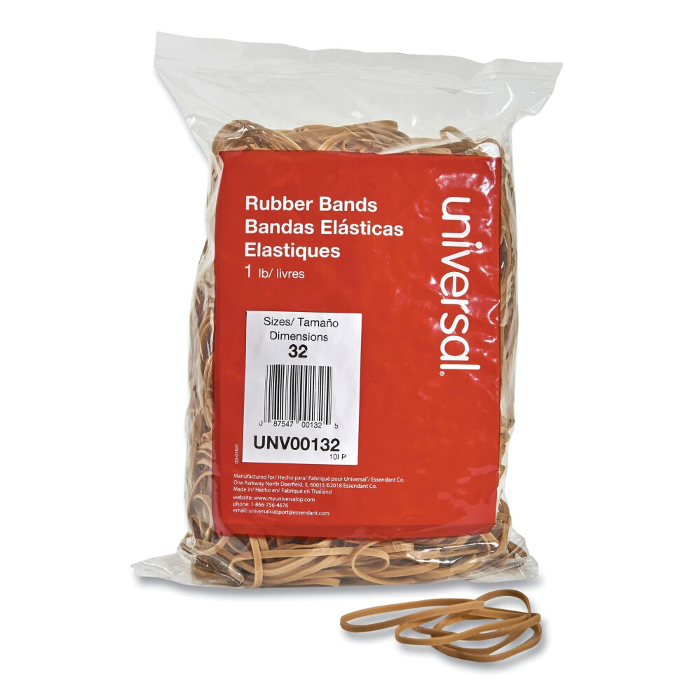 Universal 00132 32-Size Rubber Bands (1lb Pack)