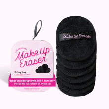 Den originale Makeup Eraser 7-dages s?t sletning af al makeup med bare vand inklusive vandt?t mascara eyeliner Foundation l?bestift solcreme og m