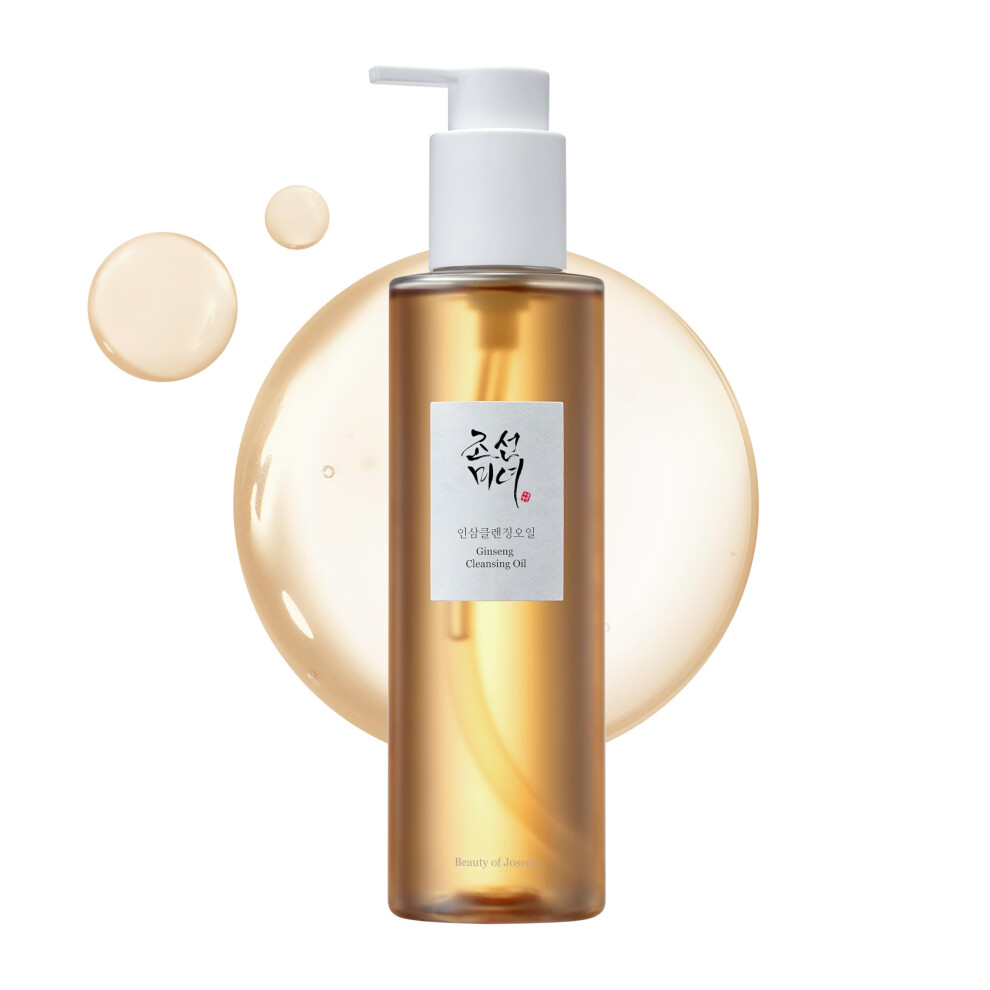 Beauty of Joseon Ginseng Cleansing Oil Waterproof Makeup Remover for Sensitive  Acne-Prone Facial Skin. Korean Skin Care for Men and Women