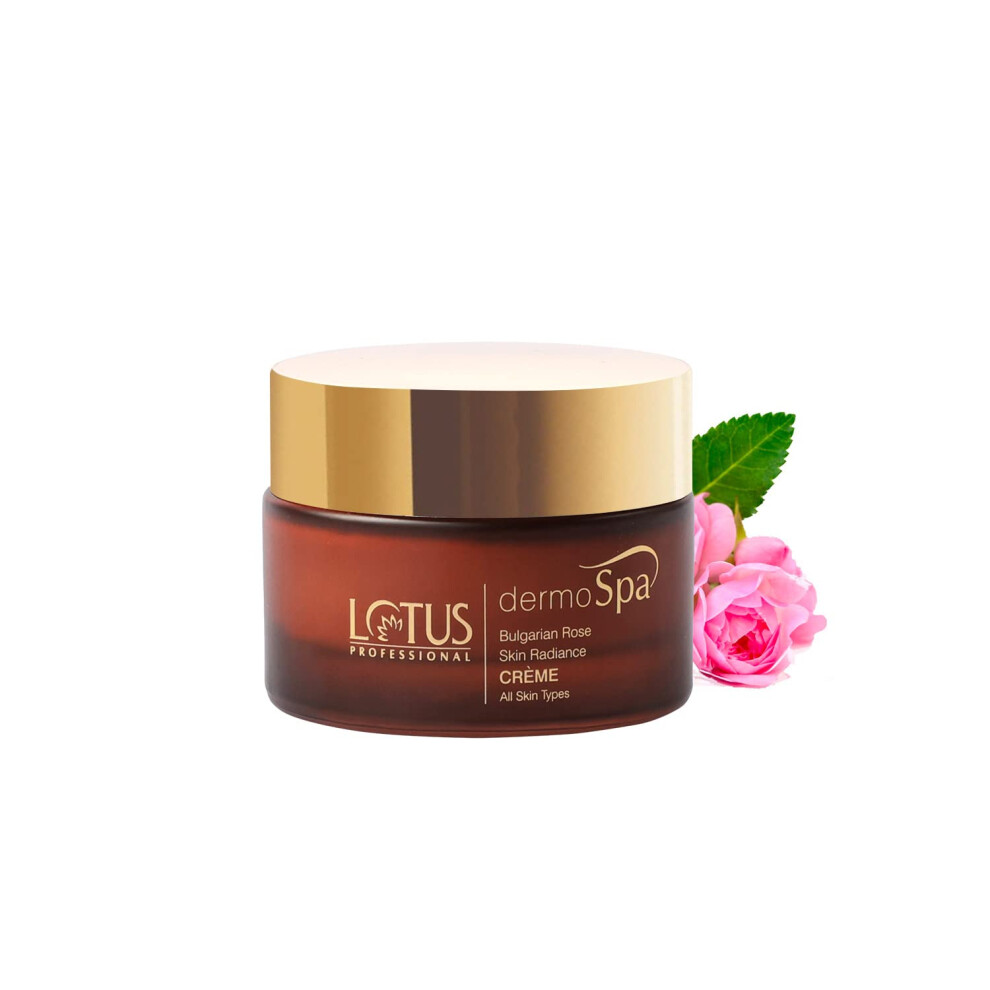 Lotus Professional Dermo Spa Bulgarian Rose Skin Radiance Creme with SPF20  50g