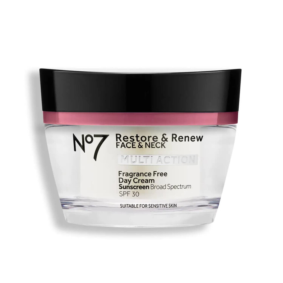 Boots No7 Restore and Renew Day Cream  SPF 30 1.69 Ounce