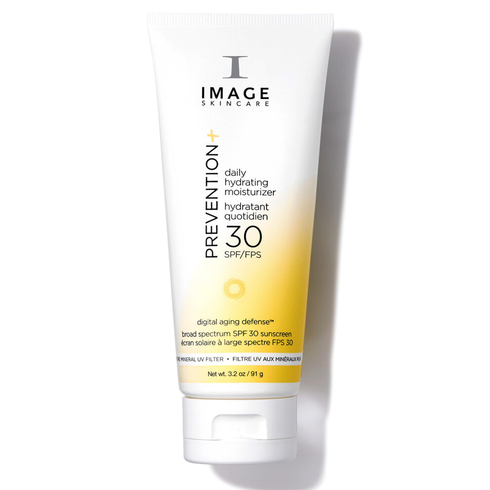 Image Skincare Prevention+ Daily Hydrating Moisturizer Spf 30 Zinc Oxide Face Sunscreen Lotion With Sheer Finish Amazon Exclusive 3.2 Oz