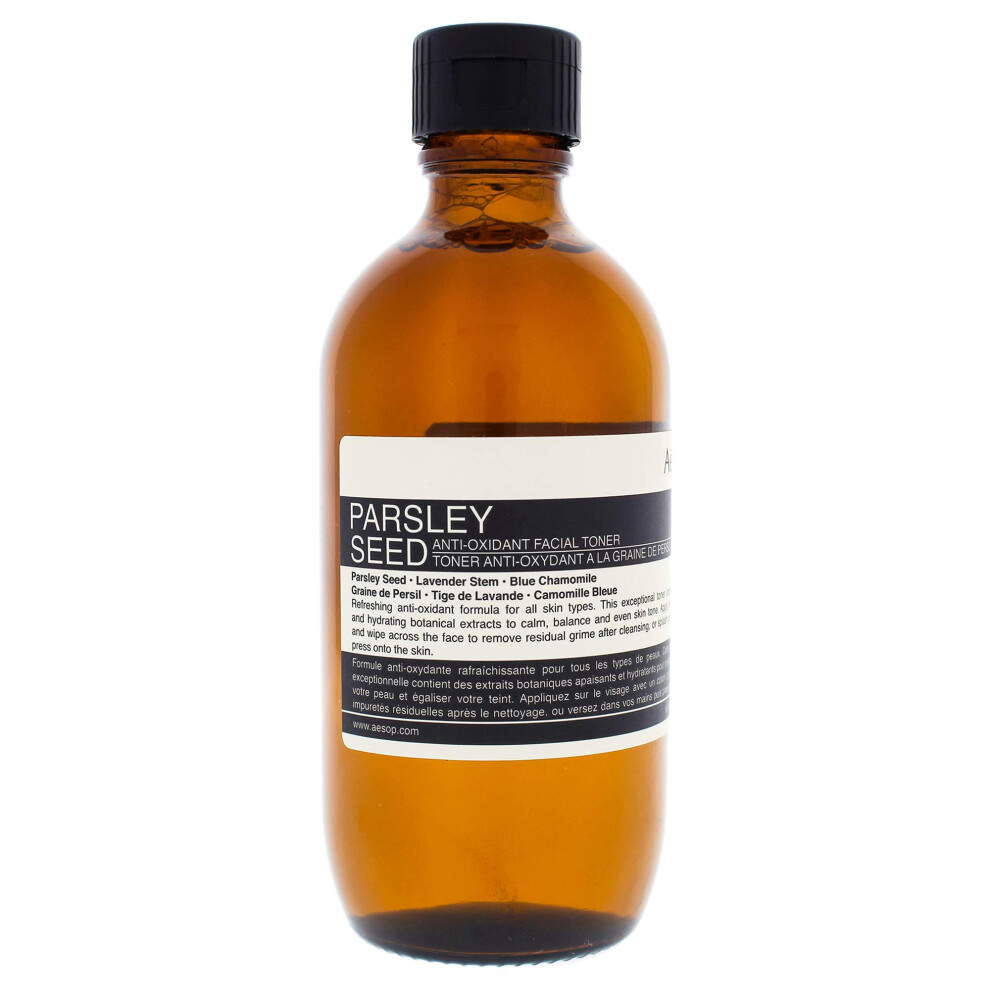 Aesop Parsley Seed Anti-Oxidant Facial Toner 6.8 Ounce