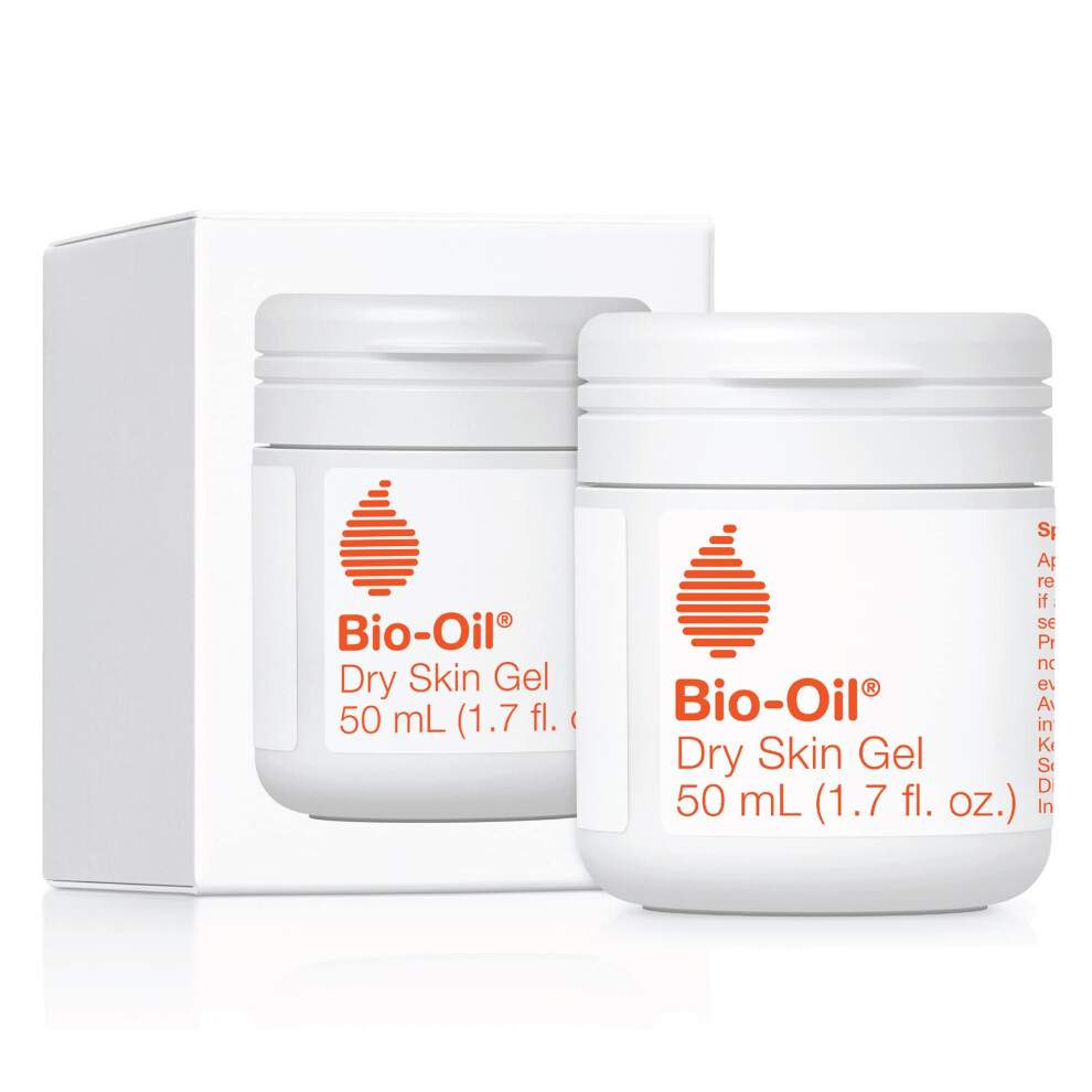 Bio-Oil Dry Skin Gel  Face and Body Moisturizer  Fast Absorbing Hydration  with Soothing Emollients and Vitamin B3  Non-Comedogenic  1.7 oz