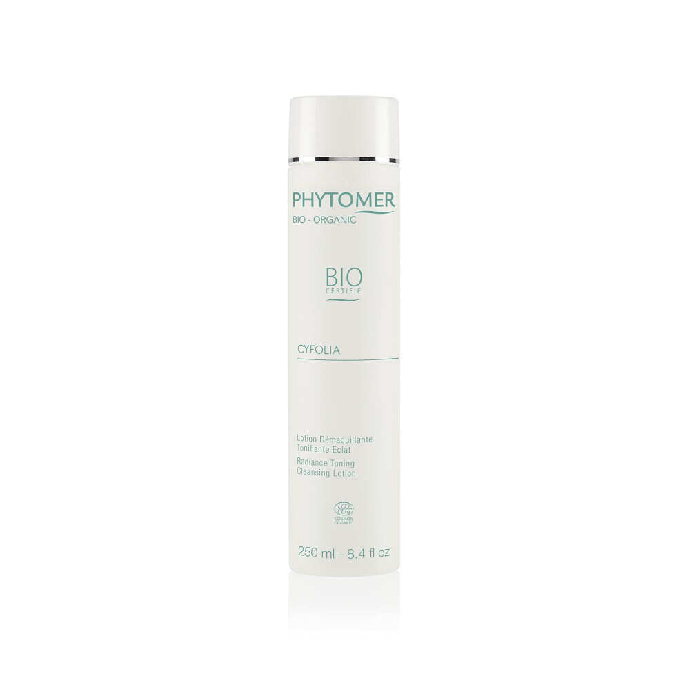 PHYTOMER Cyfolia Organic Face Toning Cleansing Lotion | Healthy  All-Natural Facial Toner| Certified Organic | Gentle Face Cleanser & Makeup
