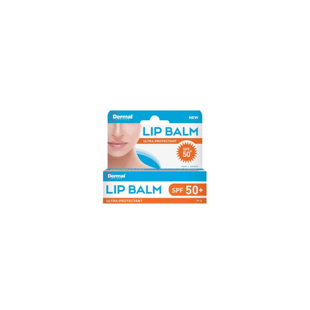 Dermal Therapy Lip Balm Spf50 10G -Has Been Designed To Nourish And Hydrate The Lips Whilst Providing Protection From Sun Exposure And Moist