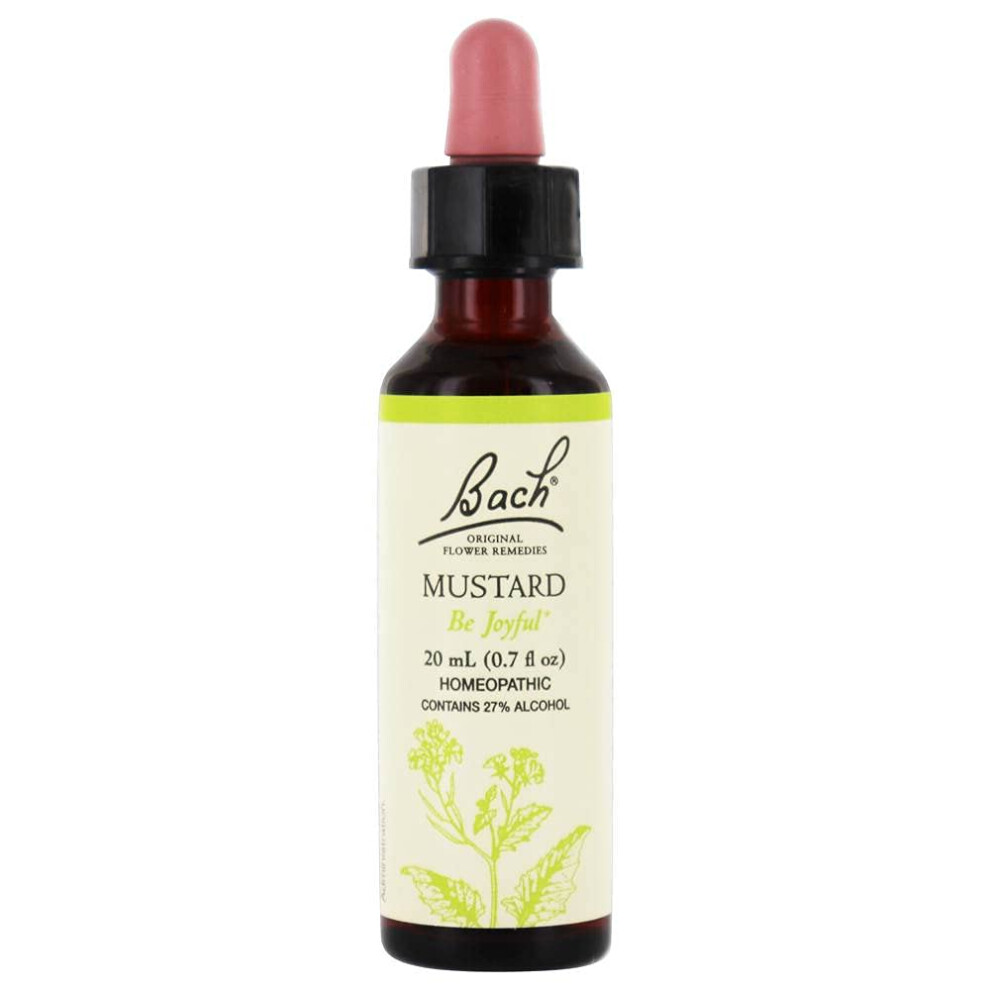 Bach  Bach Original Flower Remedies Mustard  0.68 Fl Oz