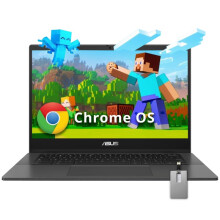 ASUS Chromebook CM1402 14"" FHD Anti-Glare Laptop MediaTek Kompanio 520 4GB LPDDR4X 64GB eMMC Webcam WiFi 6 Bluetooth Chrome OS Grav