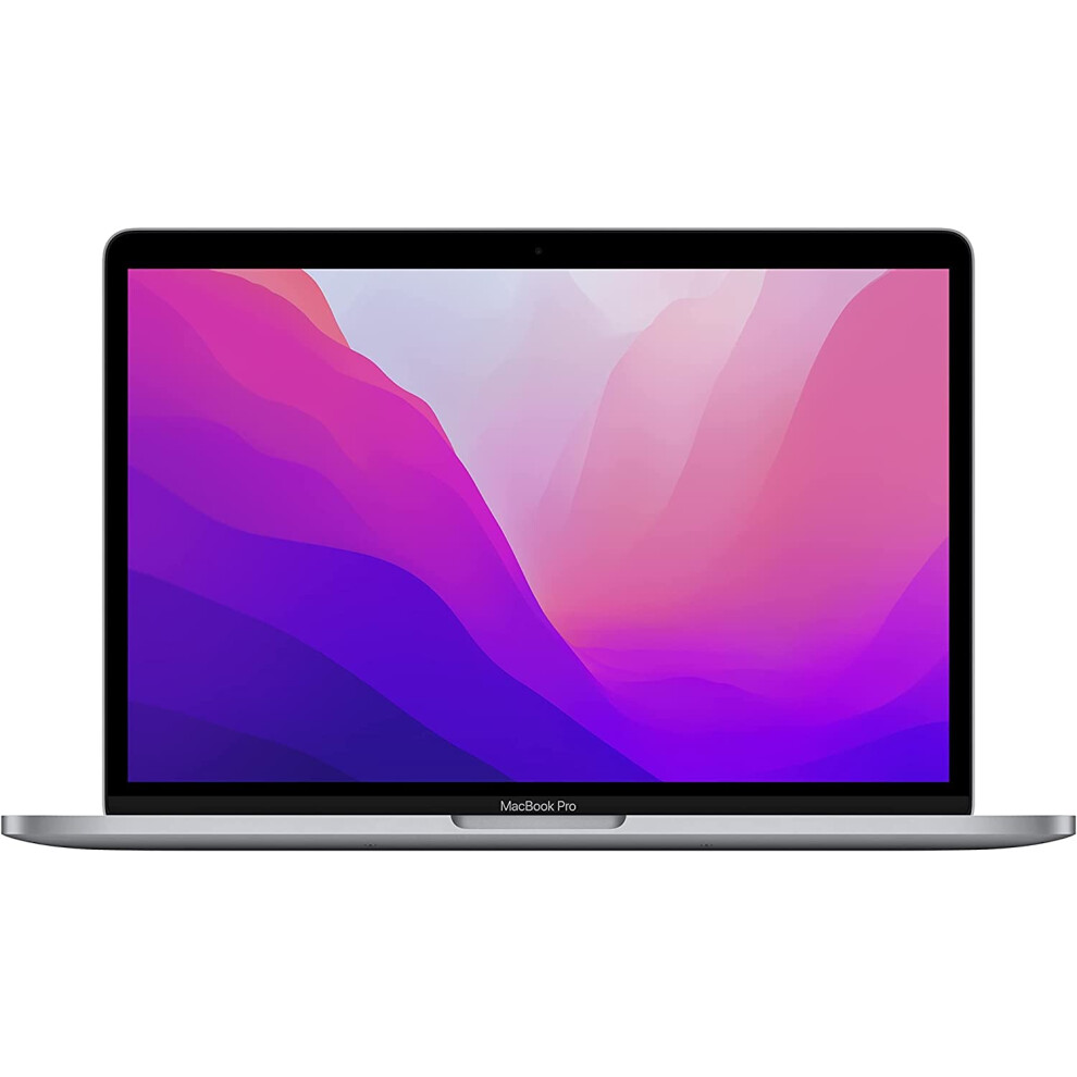 2022 Apple MacBook Pro Laptop with Apple M2 chip (13-inch  8GB RAM  256GB SSD) (QWERTY English) Space Gray (Renewed)