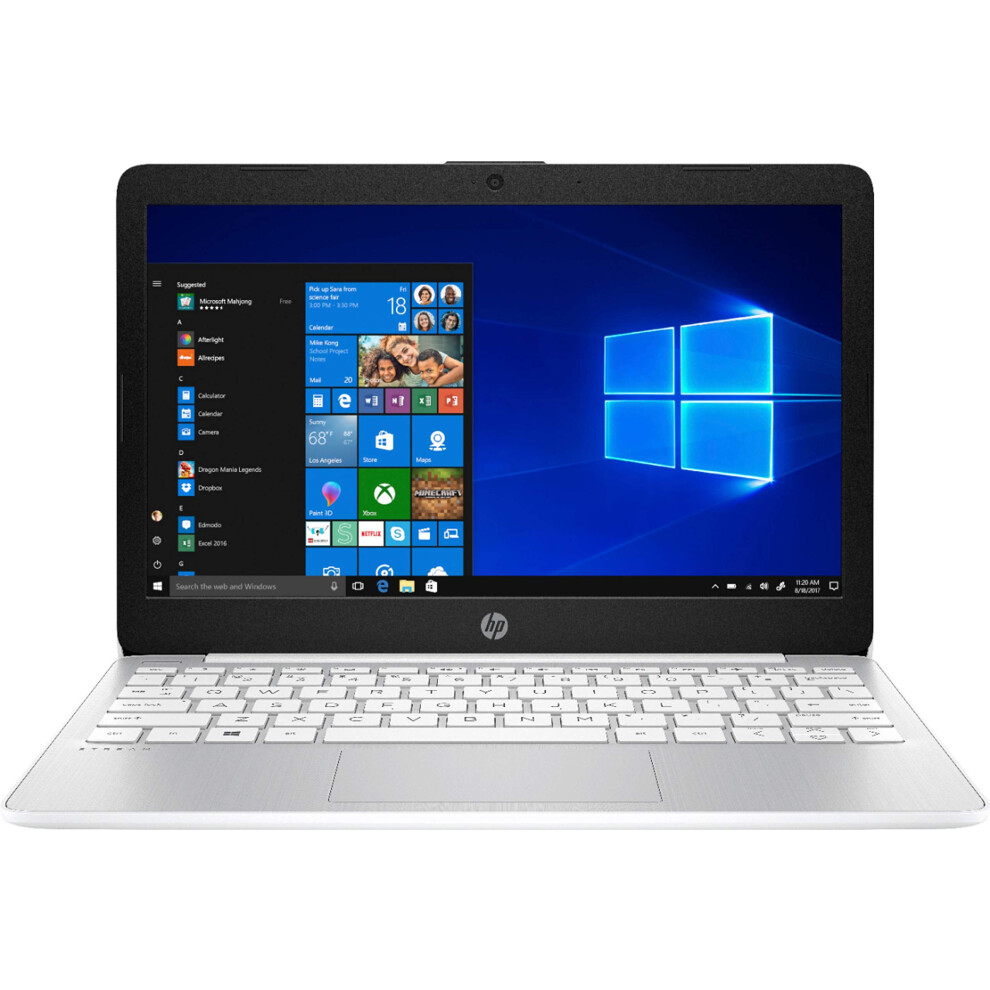 HP 2020 Newest Stream 11.6 inch HD Laptop  Intel Celeron N4000  4 GB RAM  64 GB eMMC  Webcam  HDMI  Windows 10