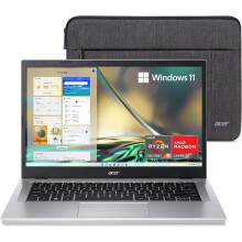 Acer Aspire 3 A314-23P-R3QA Slim Laptop | 14.0" Full HD IPS Display | AMD Ryzen 5 7520U Quad-Core Processor | AMD Radeon Graphics | 8GB LPDDR5 | 512GB
