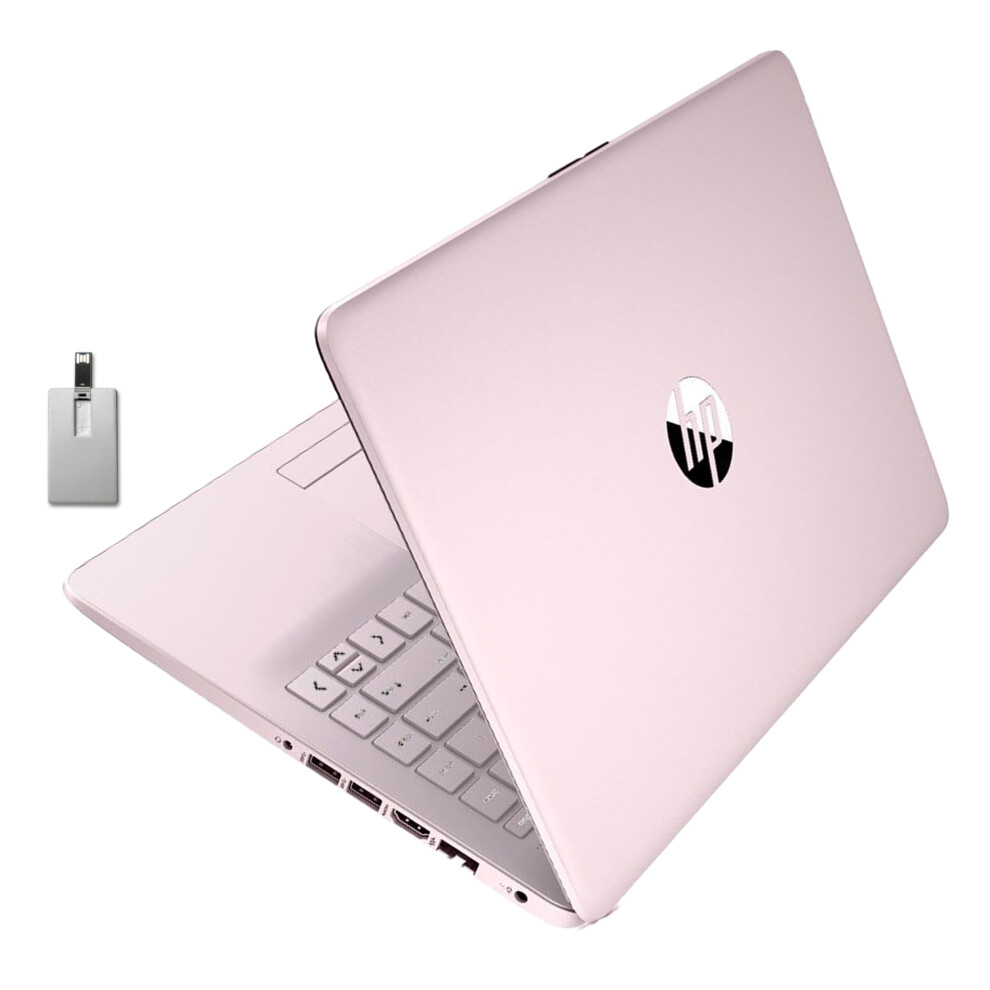 HP Stream 14"" HD SVA Laptop  Intel Celeron N4120 Processor  4GB RAM  64GB eMMC Flash Memory  Webcam  1-Year Office  Intel UHD Graphics 600