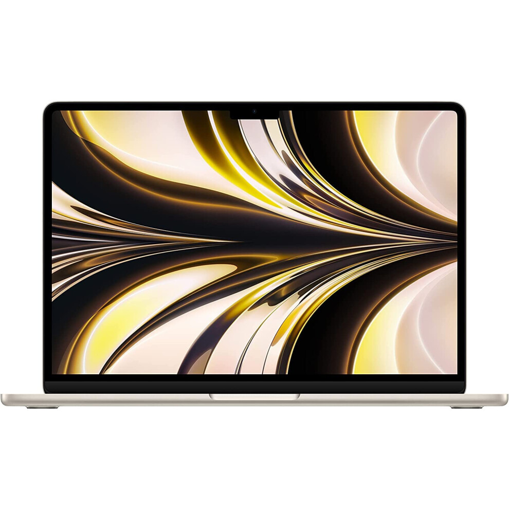 2022 Apple MacBook Air Laptop with M2 chip (13.6-inch Liquid Retina Display  8GB RAM  512GB SSD Storage) Starlight (Renewed)