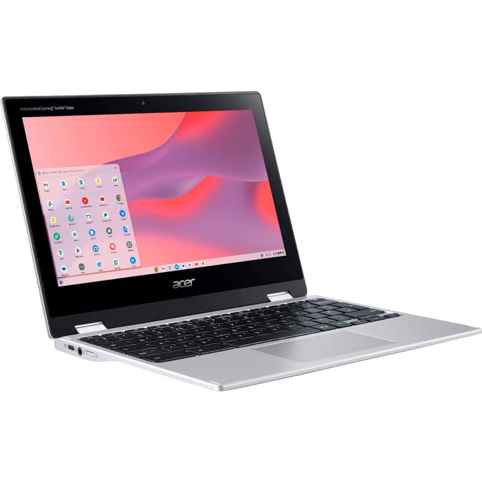 acer - Chromebook Spin 311| 11.6"" 2-in-1 Touch Screen Laptop|MediaTek Kompanio 500 MT8183C|4GB LPDDR4X|64GB eMMC (Pure Silver) (CP311-3H-K5