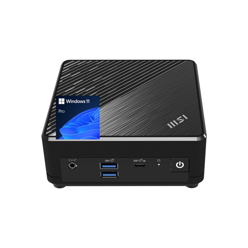 MSI Cubi B0A9 Premier Business Mini Desktop  Intel N200 Processor  8GB RAM  512GB SSD  HDMI  Wi-Fi 5  Gigabit Ethernet for Home/Office  Supp