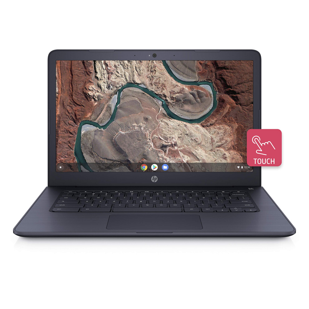 HP Chromebook 14-inch Laptop with 180-Degree -Hinge  Touchscreen Display  AMD Dual-Core A4-9120 Processor  4 GB SDRAM  32 GB eMMC Storage  C