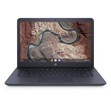 HP Chromebook 14-inch-Laptop-with 180-Degree-Hinge Full HD Screen AMD Dual-Core A4-9120-Processor 4 GB SDRAM 32 GB eMMC Storage Chrome - Refurbished