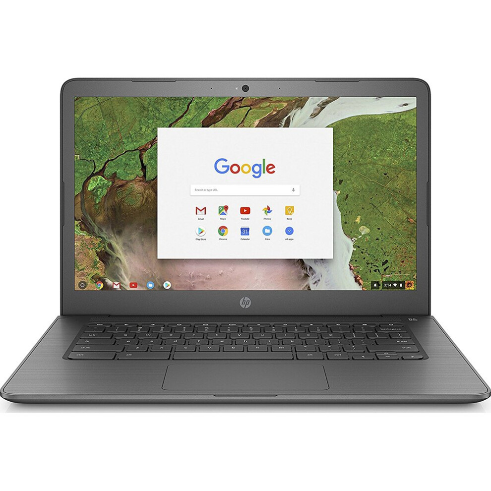 HP Chromebook 14-inch -Laptop -with 180-Degree -Hinge  Intel Celeron N3350 -Processor  4 GB -RAM  32 GB eMMC Storage  Chrome OS (14-ca070nr