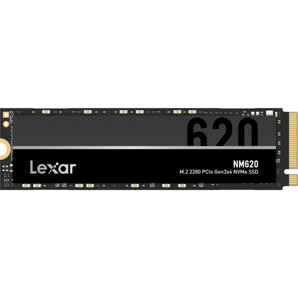 Lexar NM620 SSD 2TB PCIe Gen3 NVMe M.2 2280 Internal Solid State Drive  Up to 3300MB/s Read  for Gamers and PC Enthusiasts (LNM620X002T-RNNN